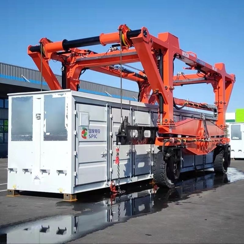 220T Cargo Shipping Container Lift Truck , Port Container Handling Machine