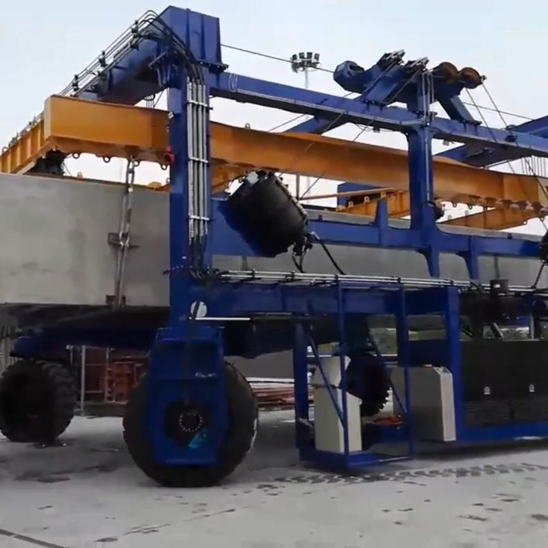 120T Mobile Gantry Crane , 7km/H 3km/H Container Handling Equipment